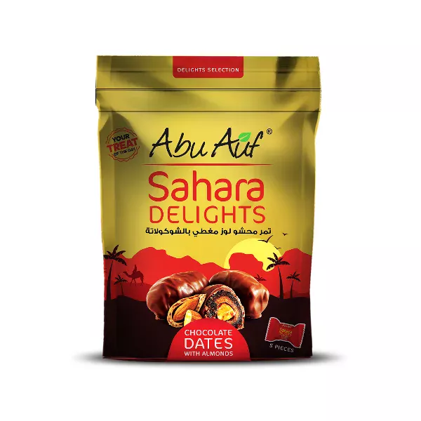 Sahara Dates Chocolate With Almonds - 5 Pieces